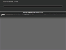 Tablet Screenshot of enbusiness.co.uk